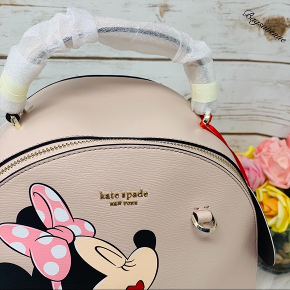 Kate spade NWT Minnie Mouse backpack multi novelty - Picture 8 of 8